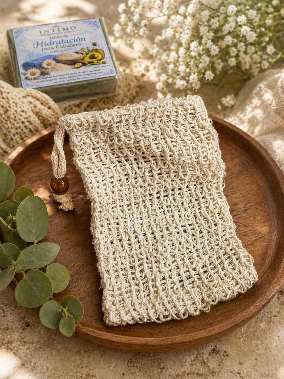 Bolsa para jabón SISAL EXFOLIANTE